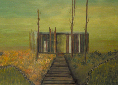 Hinoki Bath Tub and Biodiverse out-House in a Secluded Retreat