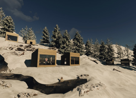 Radial Heating and Thermal Waters in a Customizable Microhome