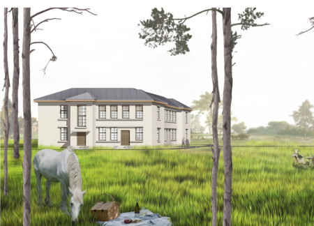 Glulam Beams and Concrete Facades Enhance Cultural Space in Finland