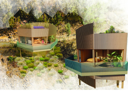 Timber Clad Retreat with Natural Water Filtration