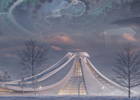 Digital Memories Within Natural Landscapes Enhanced by Reinforced Concrete and Native Flora