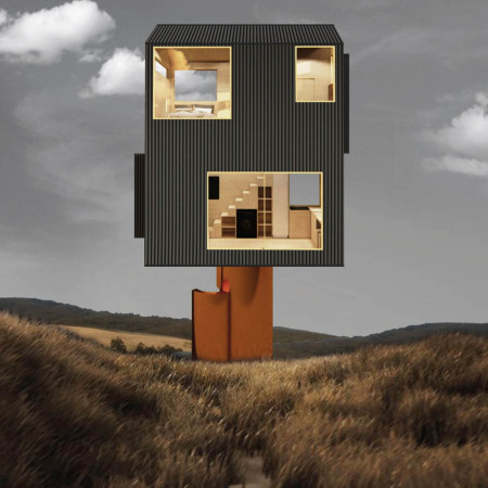 Indoor Farming and Rainwater Irrigation in a Timber Elevation