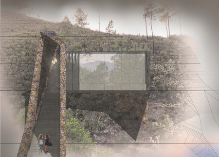 Natural Stone Facade Enhances Tranquility in Valley Retreat