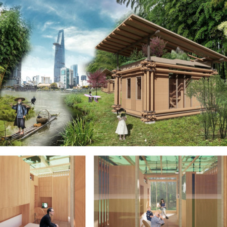 Bamboo Structures and Two-Wheel Flexibility in Sustainable Urban Housing