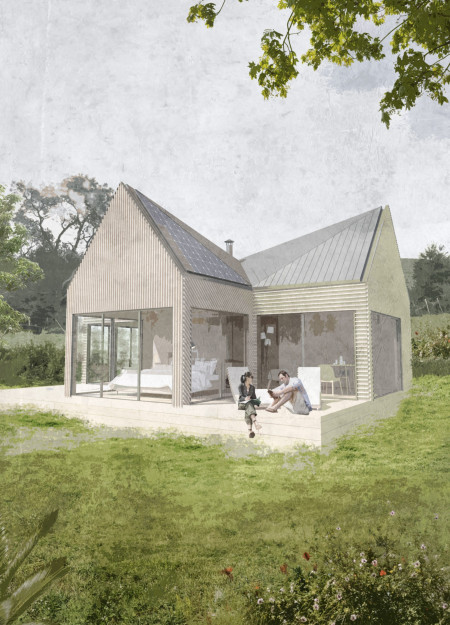 Cultural Patterns and Local Materials in a Tranquil Retreat