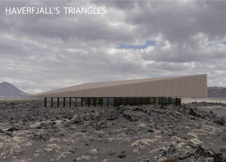 Geothermal Retreat Framed by Cross-Laminated Timber and Plywood in Volcanic Landscape