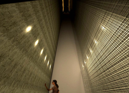 Reflections on Duality in a Light-Filled Tower Memorial