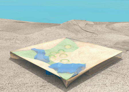 Locally Sourced Stones and Light-Membrane Structure Enhance Greenhouse Functionality