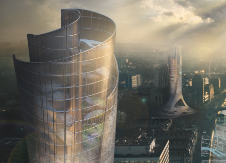 Biodegradable Plastic Integration in Urban Waste Management Facility