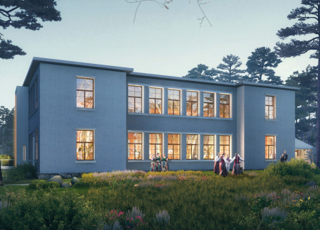 Timber Frame Structure Anchored by Bipv for Cultural Preservation and Community Engagement