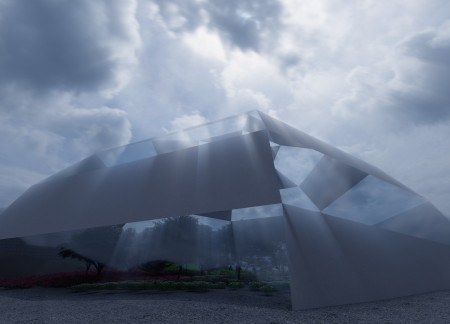 Natural Integration Through Transparent Materials in Community-Focused Geometry