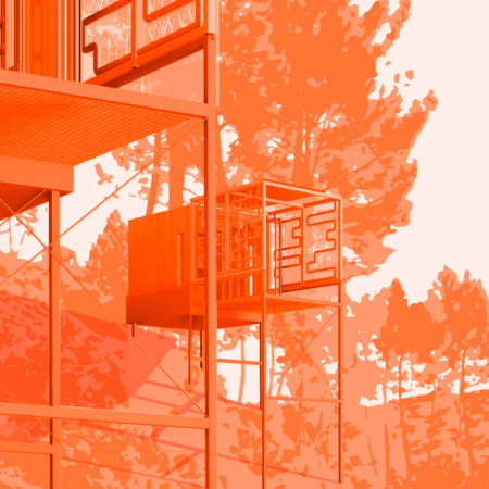 Mass Timber Retreat with Hydroponic Integration in Portugal