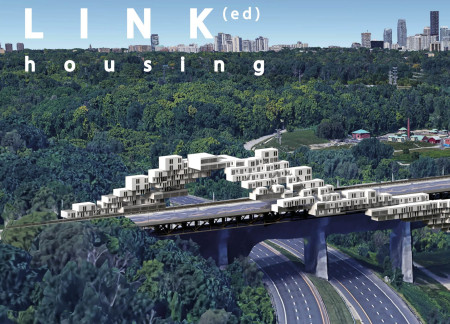 Living Bridges That Integrate Affordable Housing with Nature