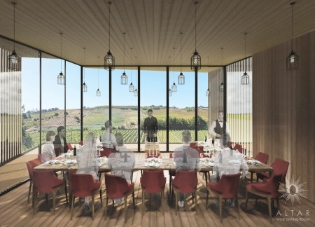 Timber-Made Sanctuary Framing Vineyard Views with French Oak Warmth