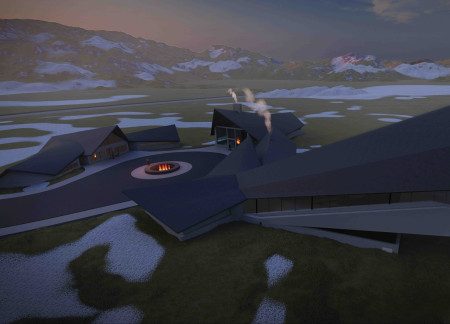 Hygge-Inspired Community Space with Thoughtful Circulation and Natural Light