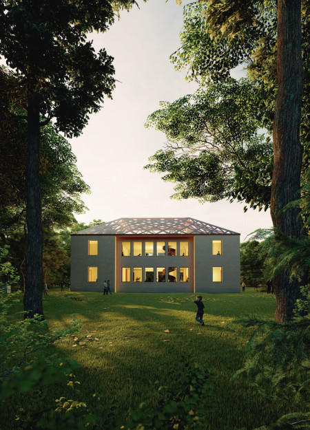 Engaging Community Spaces with Natural Light and Vertical Flow