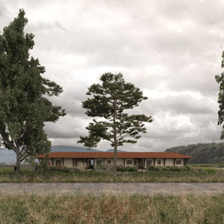 Thermal Regulation Through Massive Stone and Non-Transformed Wood in Communal Guest Homes