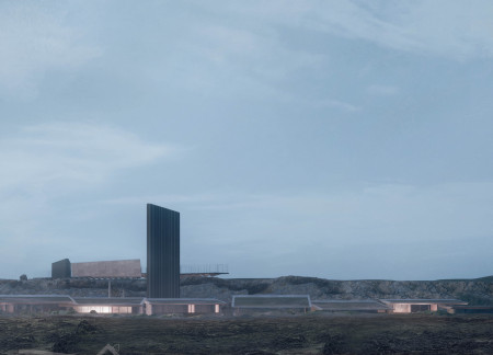 Elevated Lookouts with FRP Grating and Natural Warmth in Visitor Center