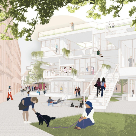 Reimagining Urban Living Through Co-Living Micro-Units and Pedestrian-Friendly Streets