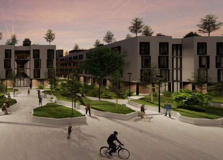 Urban Agriculture Focus in Steel Frame Co-Housing Community