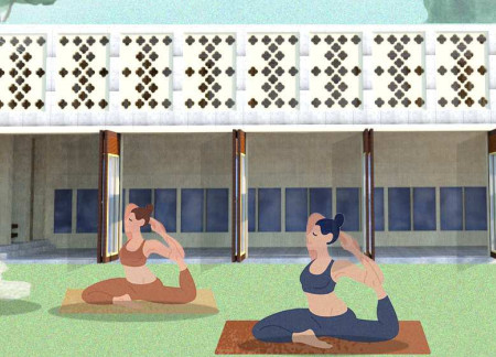 Charred Wooden Shingles and Cross-Laminated Timber Panels in a Sustainable Urban Environment