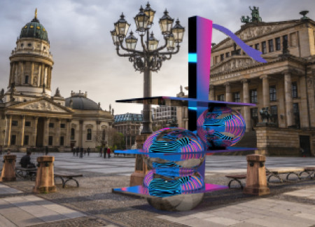 Musical Community Space Featuring PET Canvas and Interactive Touch Screens