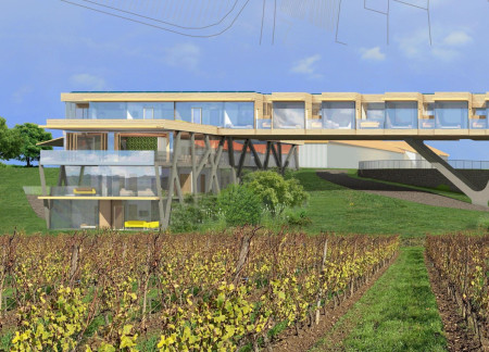 Panoramic Views Enhanced by Sustainable Wood and Steel Elements