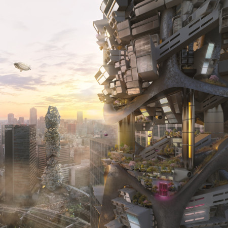 Vertical Experience with Biofuel Integration in Modular Urban Spaces