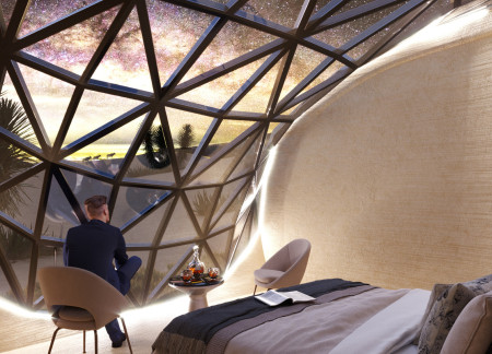 Sandstone Shelters Enhanced by Bacillus Pasteurii in Desert Living Spaces