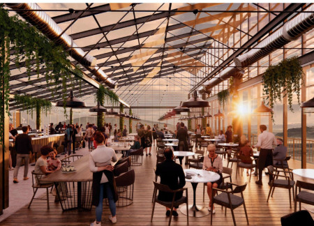 Volcanic Stone Facade and Grass Roofs Supporting Sustainable Dining in Iceland