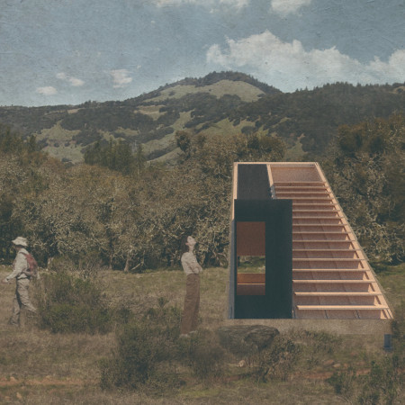 Cork-Clad Retreat with Timber Framing and Elevated Views