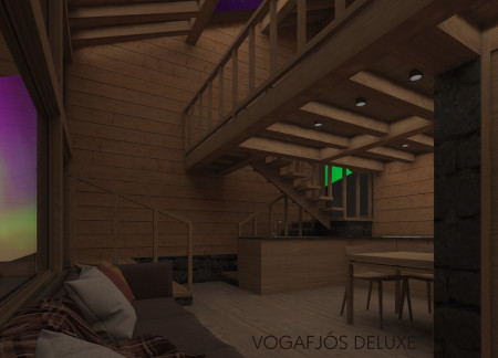 Turf Cabins with Perforated Roofs for Stargazing in Icelandic Landscape