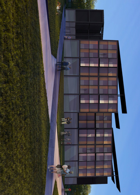 Prefabricated Housing Units with Community Spaces in London