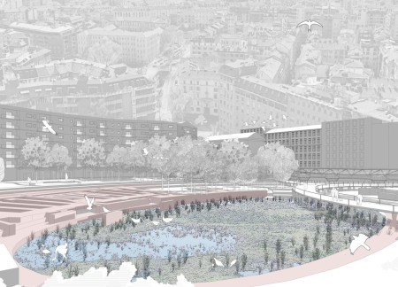 Integrated Wetland Systems Enhancing Urban Ecology and Community Connectivity