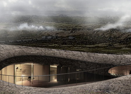 Basalt Reflections: a Geothermal Cinema Embracing Tectonic Landscapes