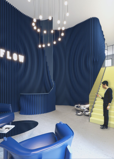 Flexible Workspaces with Movable Walls and Integrated Sound Insulation