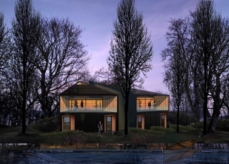 Maximizing Northern Light in Co-Joined Residences Made of Cross-Laminated Timber