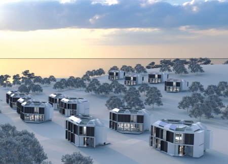 Cross-Laminated Timber Structures with Autonomous Delivery Solutions in Urban Housing