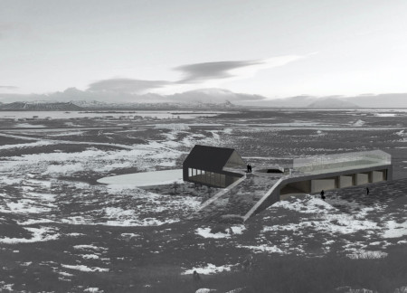 Burnt Wood Structures Enhancing Community Connectivity with Roof Gardens