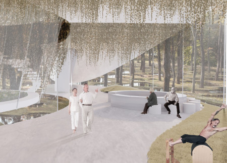 Floral Fa&ccedil;ade and Green Roof Enhance Healing Environment in Hospice Design