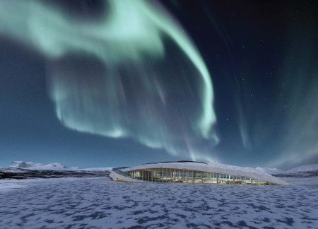 Aquaponic Greenhouse with Marble Elements and Geothermal Heat Integration