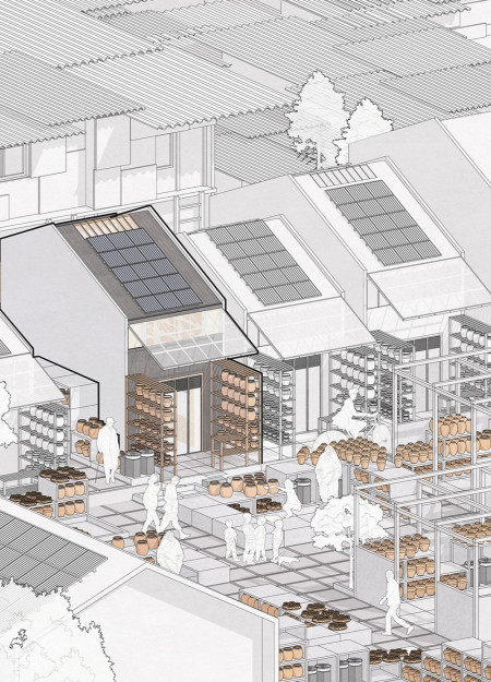 Sustainable Living with Solar Panels and Community Focus in Dharavi