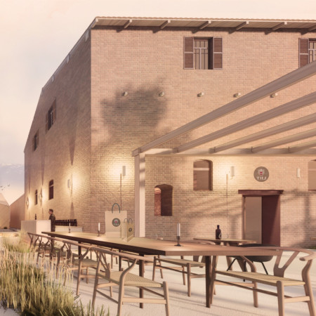 Ecological Water Ponds Framed by Locally Sourced Materials in Wellness Retreat