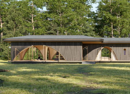 Samatha Yoga House: a Sustainable Retreat for Mindfulness in Latvia