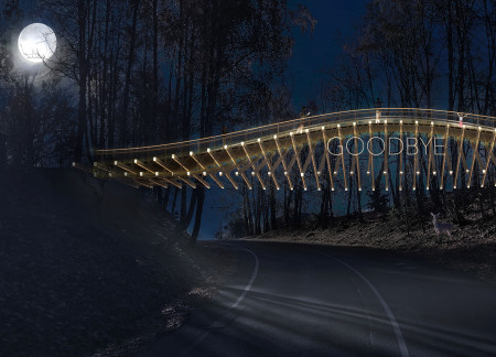 An Immersive Bridge Linking Urban Thresholds and Natural Realms