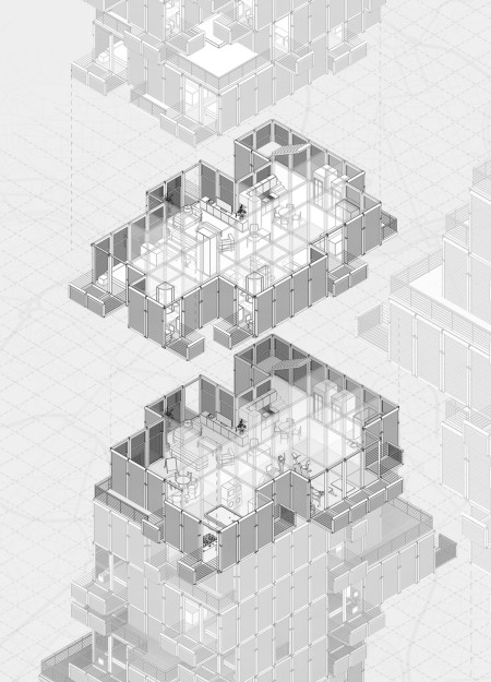 A Community-Focused Modular Design with Adjustable Louvres