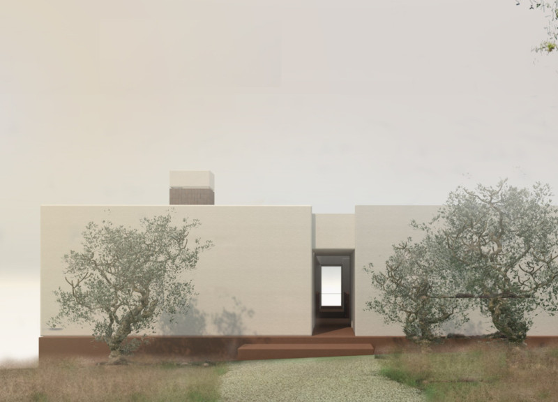 Breatheable Clay Bricks and Terracotta Roofs Elevate Sustainable Olive Oil Production Space