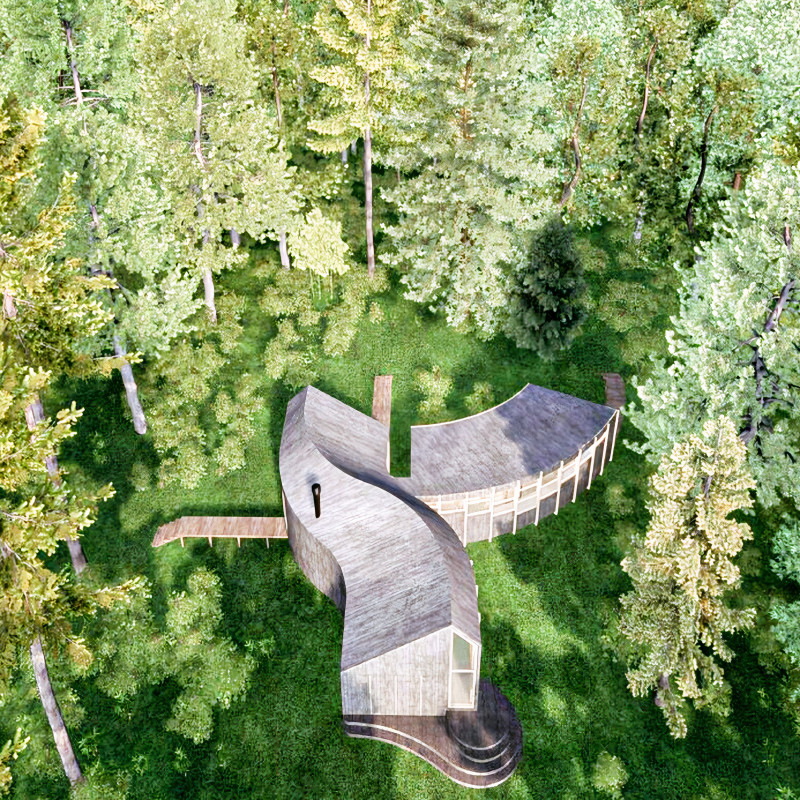 Sustainable Yoga House with Passive Design Principles