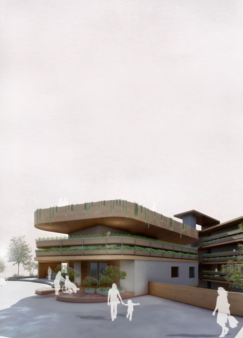 A Hillside Residence in Timber Designed to Promote Active Aging in Portugal