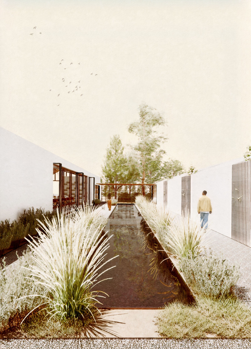 A Timber Guesthouse in a Portuguese Olive Grove